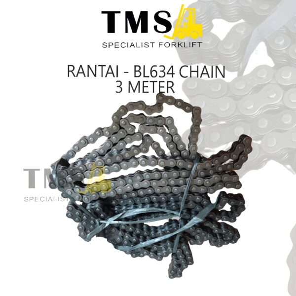 Rantai Mast 3 Meter BL634 Leaf Chain Rantai Angkat Forklift